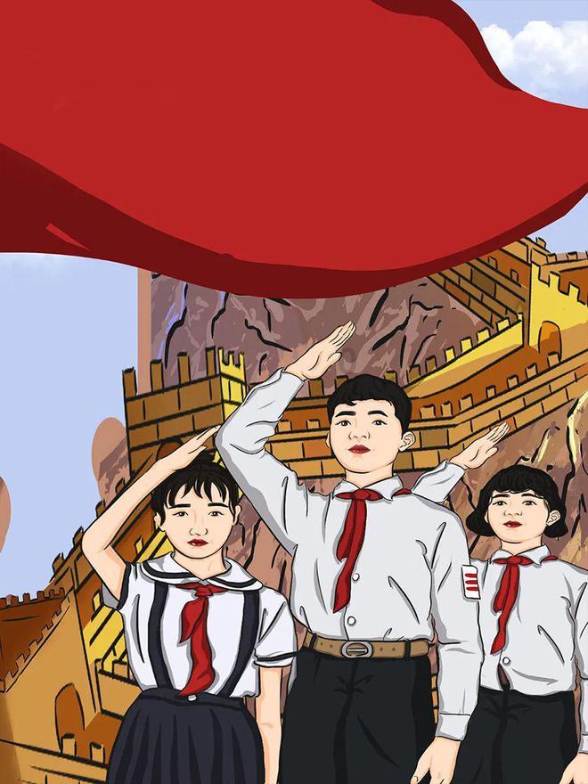 卡通红色汽车拼图